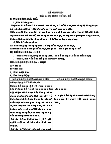 Giáo án Kể chuyện 4 cả năm