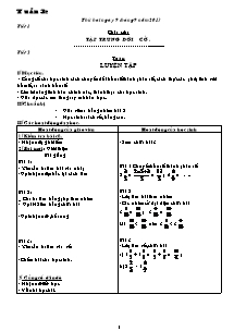 Giáo án Khối 5 - Tuần 03