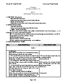 Giáo án Kĩ thuật 5 bài 1: Đính khuy hai lỗ (2 tiết)