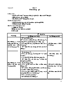 Giáo án Kĩ thuật 5 HK II