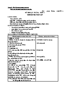 Giáo án Kĩ thuật 5 tuần 6- tiết 6: Chuẩn bị nấu ăn