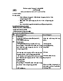 Giáo án Kĩ thuật kì II lớp 5