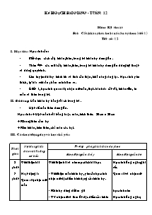 Giáo án Kỹ thuật 5: Cắt, khâu, thêu hoặc nấu ăn tự chọn