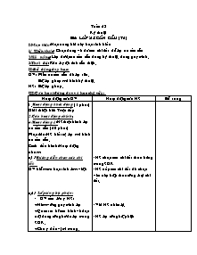 Giáo án Kỹ thuật 5 tuần 23: Lắp xe cần cẩu (t2)