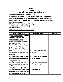 Giáo án Kỹ thuật 5 tuần 27: Lắp máy bay trực thăng (t1)