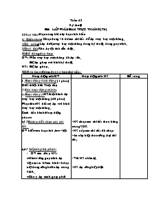 Giáo án Kỹ thuật 5 tuần 28: Lắp máy bay trực thăng (t2)