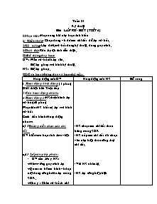 Giáo án Kỹ thuật 5 tuần 31: Lắp rô- bốt (tiết 2)