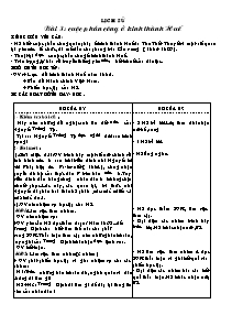 Giáo án Lịch sử 5 - Bài 3: Cuộc phản công ở kinh thành Huế