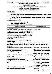 Giáo án Lịch sử 5 - Tiết 12: Bảo vệ chính quyền non trẻ, trường kì kháng chiến chống thực dân pháp (1945 - 1954) vượt qua tình thế hiểm nghèo