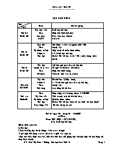 Giáo án Lớp 3 Tuần 29 - Trường TH Lê Thị Hồng Gấm