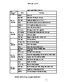 Giáo án Lớp 4 - Tuần 13 - Trường tiểu học Nguyễn Chí Thanh