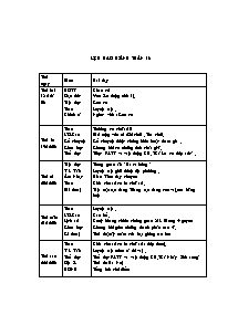 Giáo án Lớp 4 - Tuần 16 - Trường tiểu học Nguyễn Chí Thanh