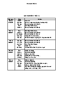 Giáo án Lớp 4 - Tuần 18 - Trường tiểu học Nguyễn Chí Thanh