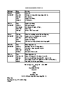 Giáo án Lớp 4 - Tuần 23 - Trường tiểu học Nguyễn Chí Thanh