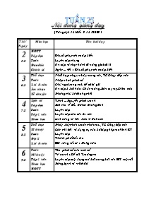 Giáo án Lớp 4 - Tuần 25 - Trường TH Hoài Hải