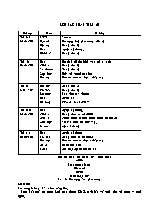 Giáo án Lớp 4 - Tuần 29 - Trường tiểu học Nguyễn Chí Thanh