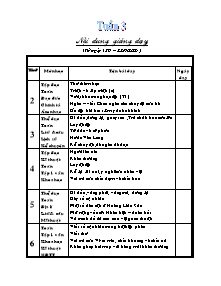 Giáo án Lớp 4 - Tuần 3 - Trường TH Hoài Hải