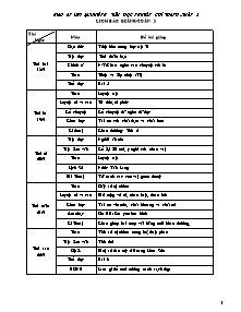 Giáo án Lớp 4 - Tuần 3 - Trường tiểu học Nguyễn Chí Thanh