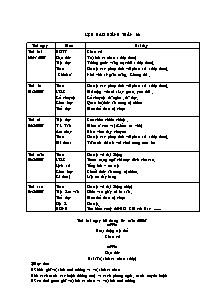 Giáo án Lớp 4 - Tuần 33 - Trường tiểu học Nguyễn Chí Thanh