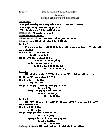 Giáo án Lớp 5 - Buổi 2 - Cả năm