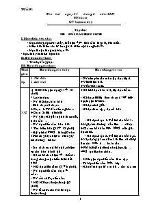 Giáo án Lớp 5 - Tuần 01