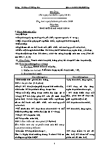 Giáo án Lớp 5 Tuần 1 - Trường Tiểu học số 1 Đồng Sơn