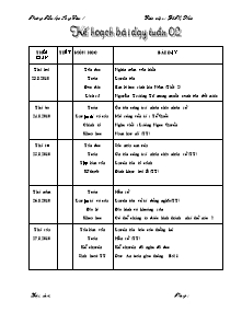 Giáo án Lớp 5 Tuần 2 - Trường Tiểu học Sông Cầu 1