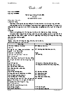 Giáo án Lớp 5 Tuần 8 - Trường TH Tân Thượng