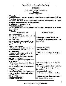 Giáo án Lớp 5 Tuần 8 - Trường Tiểu học Hộ Độ