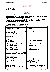 Giáo án Lớp 5 Tuần 9 - Trường TH-THCS Tân Lâm I