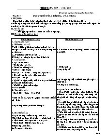 Giáo án Lớp Năm - Tuần 6