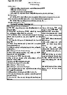 Giáo án Mĩ thuật 5 - Bài 15 đến 35