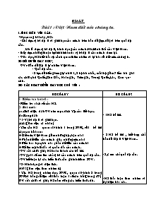 Giáo án môn học Địa lý 5 - Bài 1: Việt Nam đất nớc chúng ta