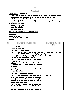 Giáo án môn học Địa lý 5 - Bài: Châu âu