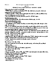 Giáo án môn học Lịch sử lớp 5 năm 2006