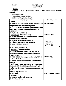 Giáo án môn học Lịch sử lớp 5 - Tuần 17, 18, 19