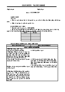 Giáo án môn Khoa học khối lớp 5 (cả năm)