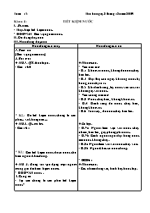 Giáo án môn Khoa học + Lịch sử + Địa lý khối 4, 5 - Tuần 15