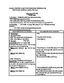 Giáo án môn Khoa học lớp 5 - Tiết 29: Thủy tinh