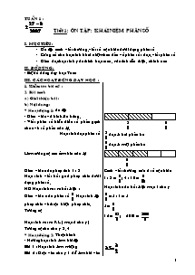 Giáo án Môn Toán học 5 (Cả năm)