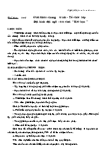 Giáo án Thể dục 5 cả năm