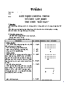 Giáo án Thể dục trọn bộ lớp 5