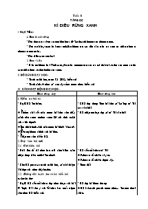 Giáo án Tiếng Việt 5 - Tuần 8 đến 14