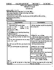 Giáo án Toán 5 - Tiết 57: Luyện tập