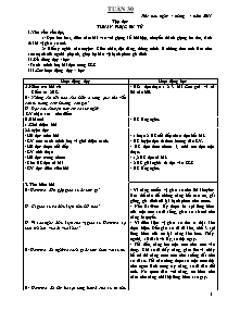 Giáo án Tổng hợp lớp 5 - Tuần 30
