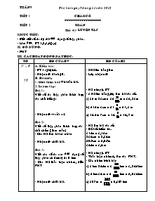 Giáo án Tuần 9 - Khối 5