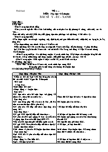 Kế hoạch môn học khối 5 - Tuần 31