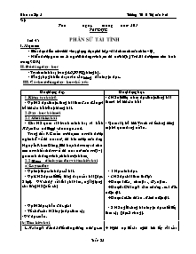 Kế hoạch môn học khối 5 - Tuần học 23