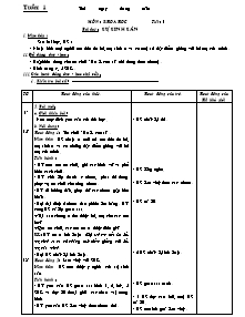 Thiết kế bài dạy môn học Khoa học khối 5 - Bài dạy: Sự sinh sản