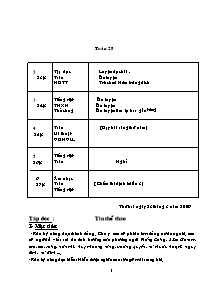 Thiết kế bài dạy môn học Khoa học khối 5 - Tuần học 28 năm 2009